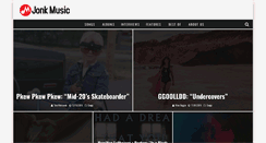 Desktop Screenshot of jonkmusic.com
