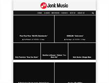 Tablet Screenshot of jonkmusic.com
